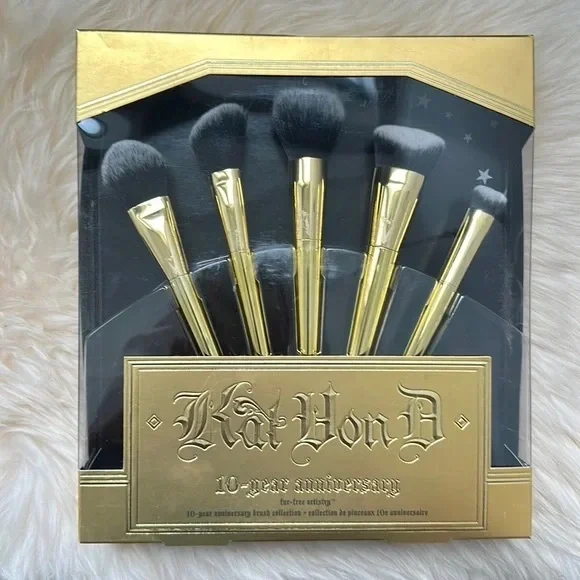 NIB Kat Von D 10th Anniversary Brush Set - Picture 3 of 4